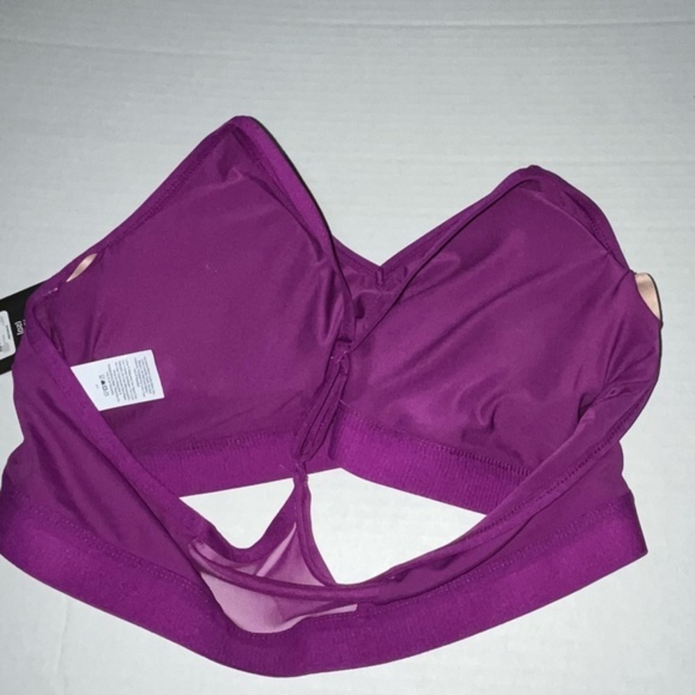 Athletic‎ Works Women’s Racerback Purple Sports Bra - Picture 9 of 9
